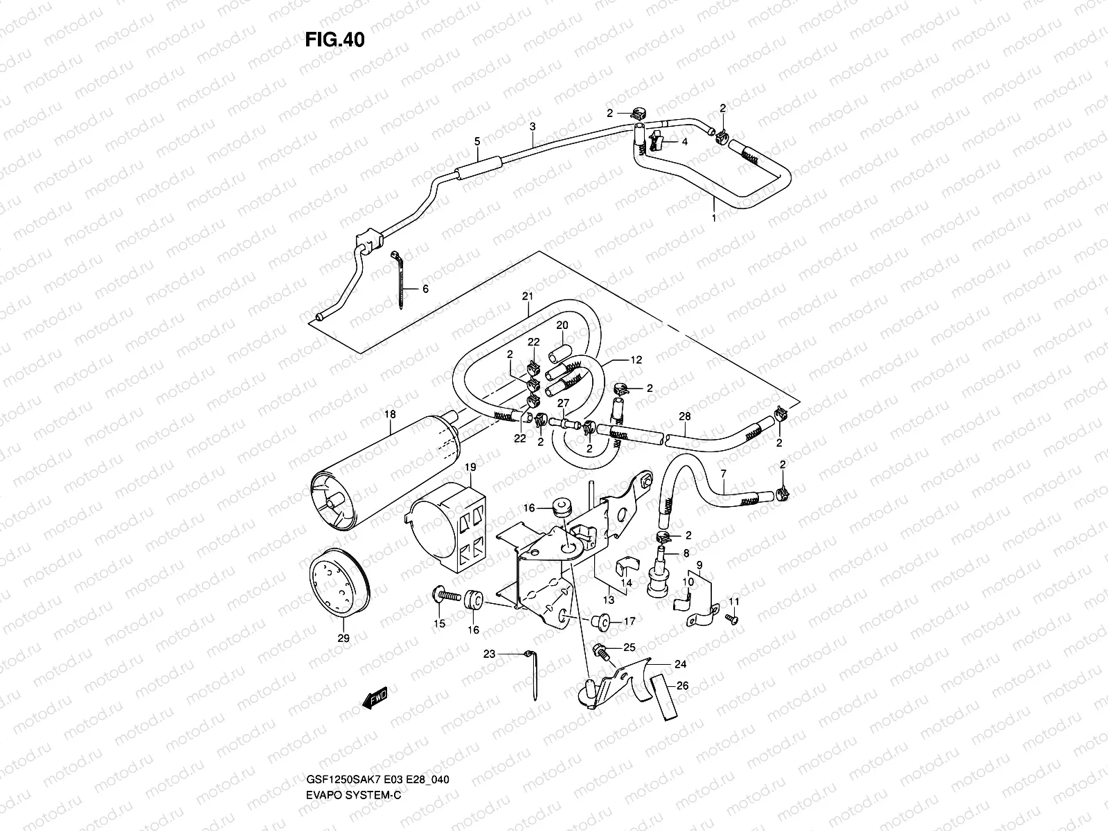 40 - EVAPO SYSTEM (E33)