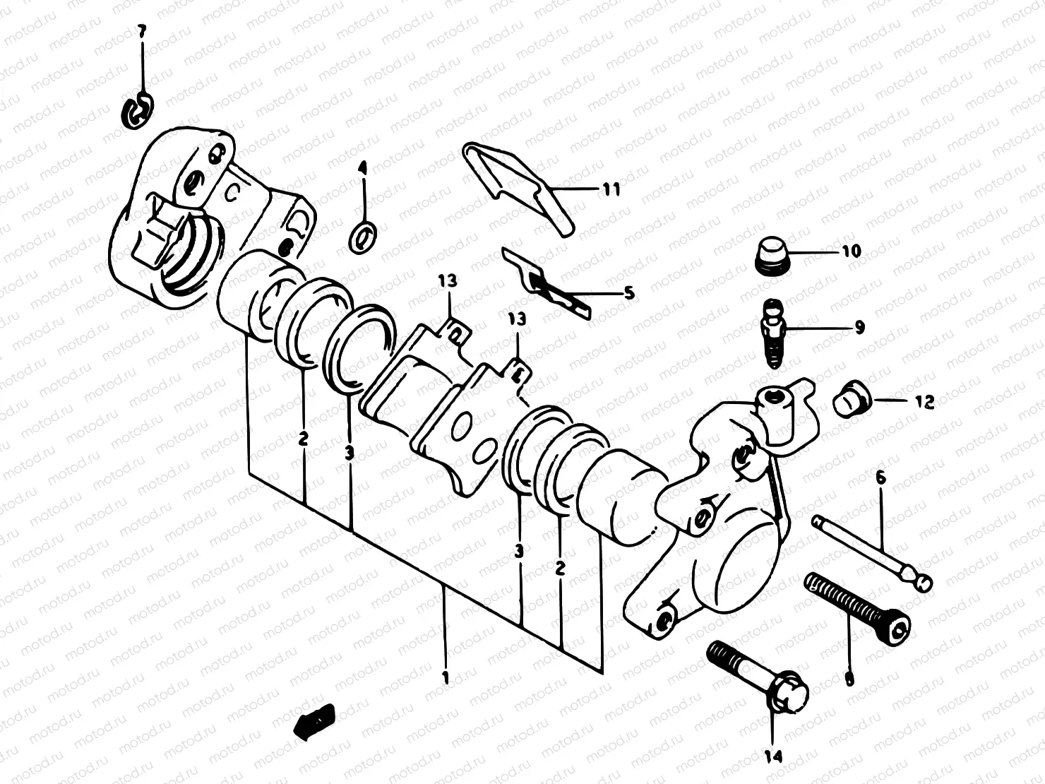 40 - FRONT CALIPER