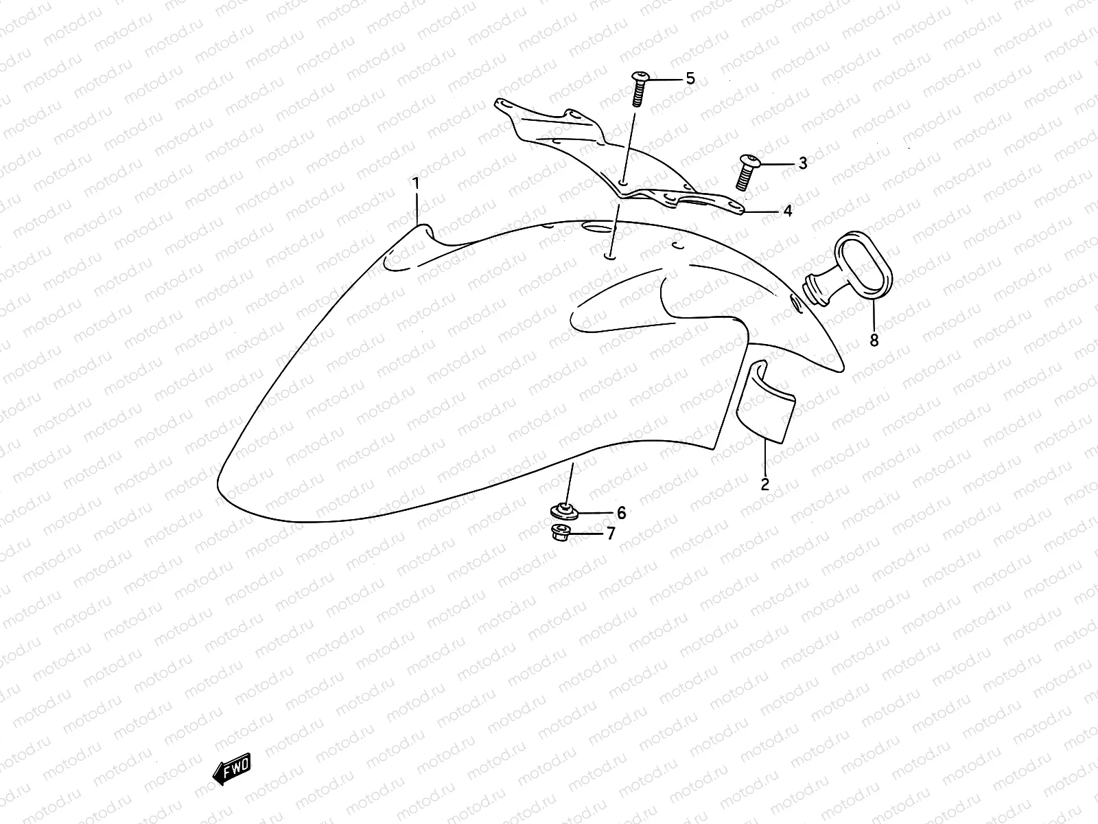 40 - FRONT FENDER