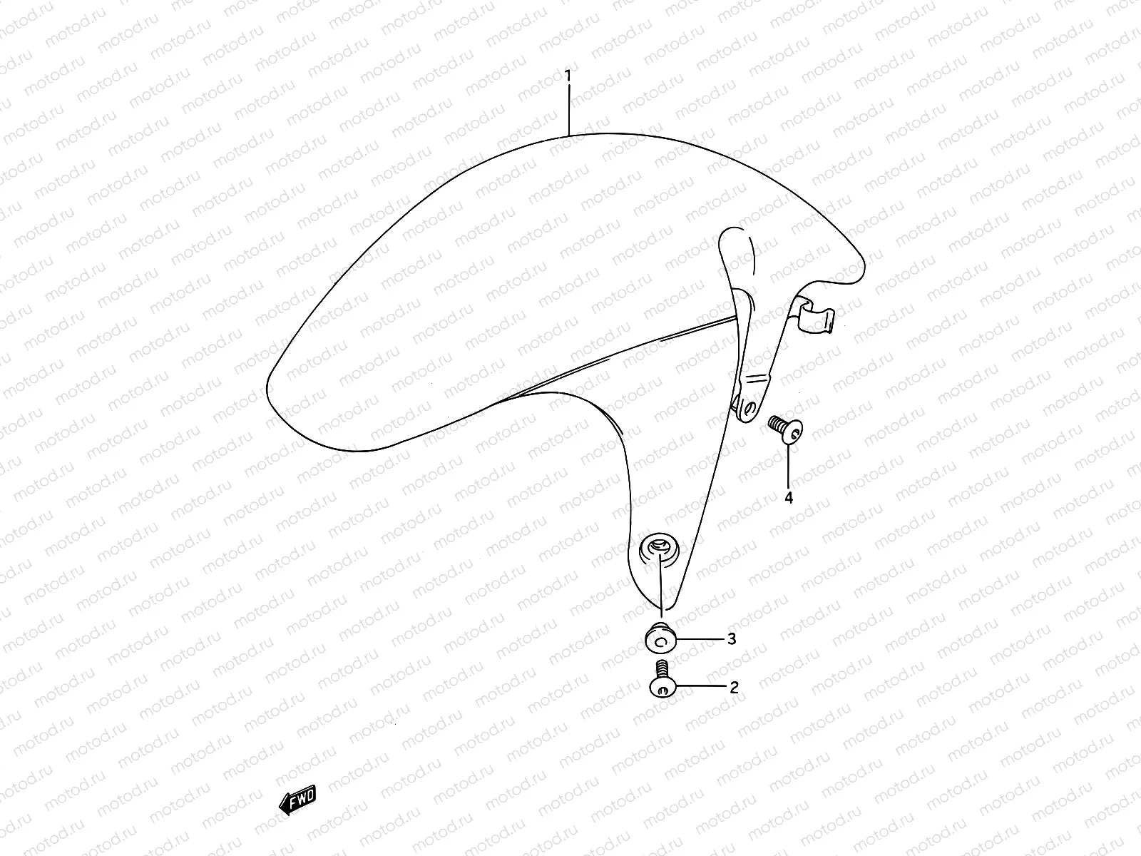 40 - FRONT FENDER