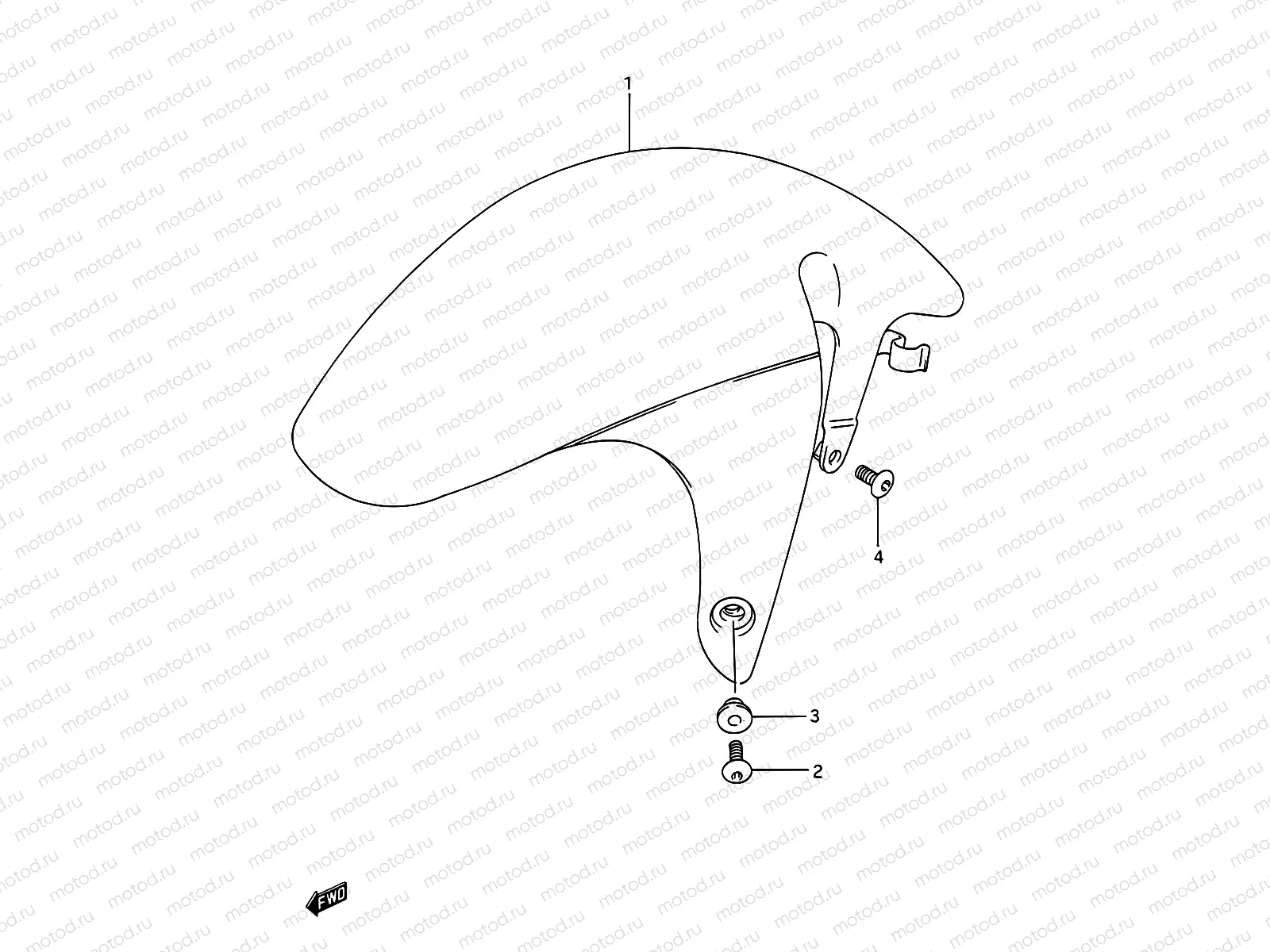 40 - FRONT FENDER
