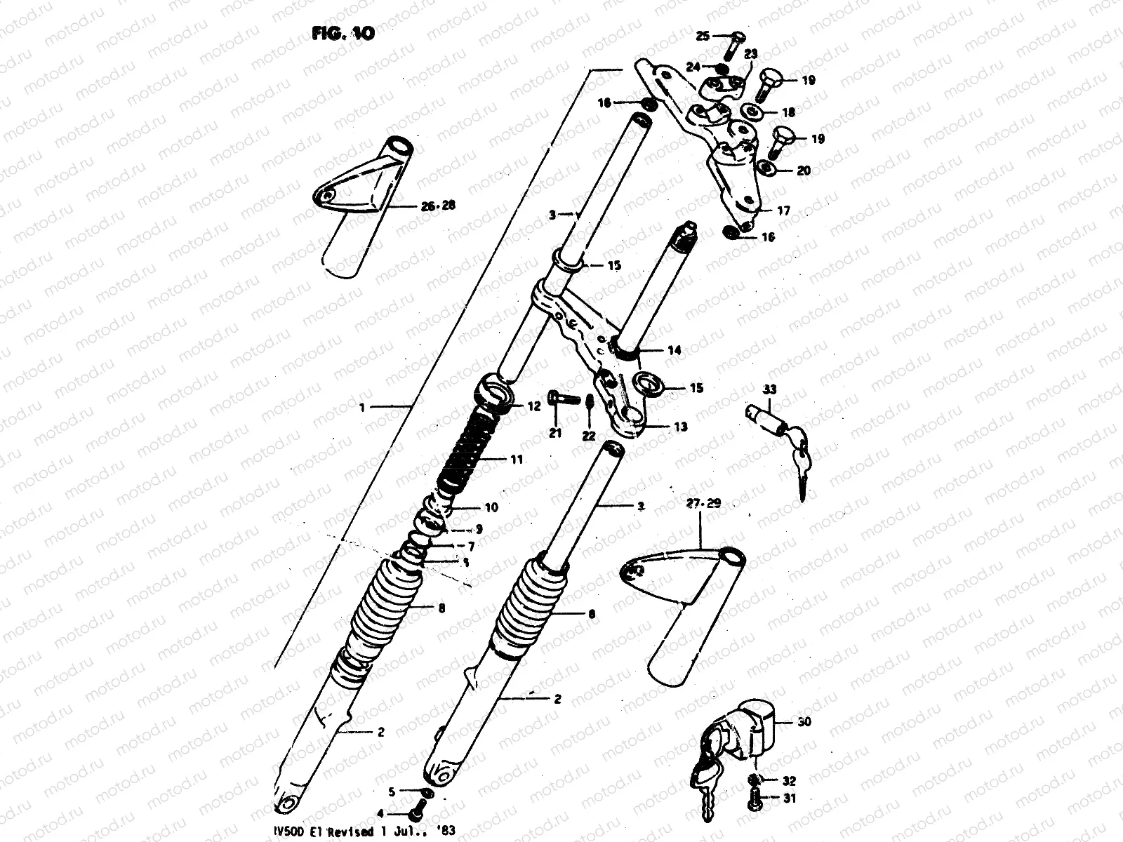 40 - FRONT FORK