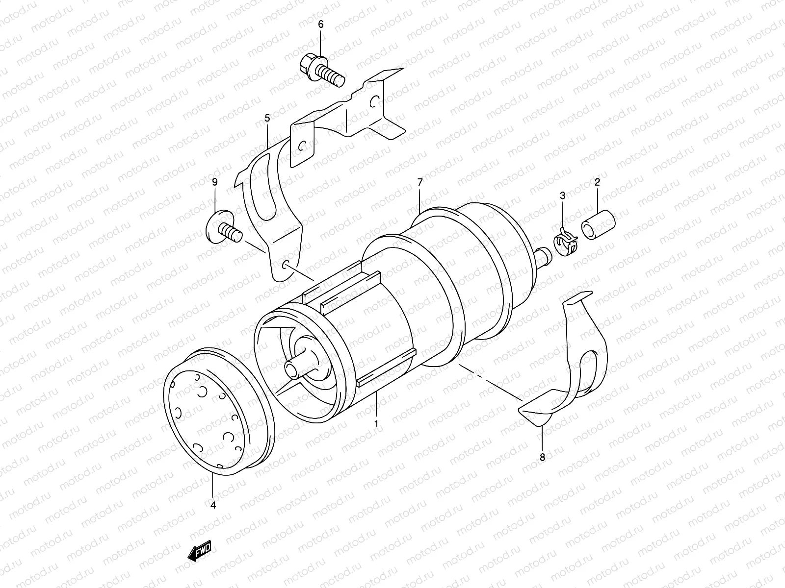 40 - FUEL CATCH TANK