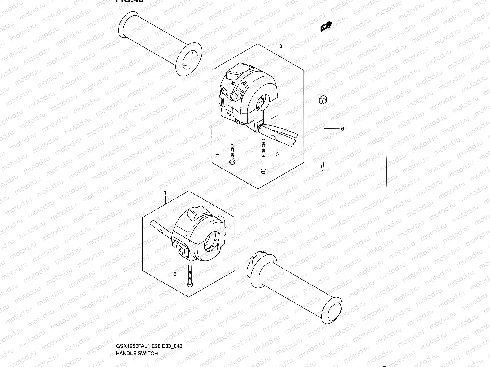 40 - HANDLE SWITCH