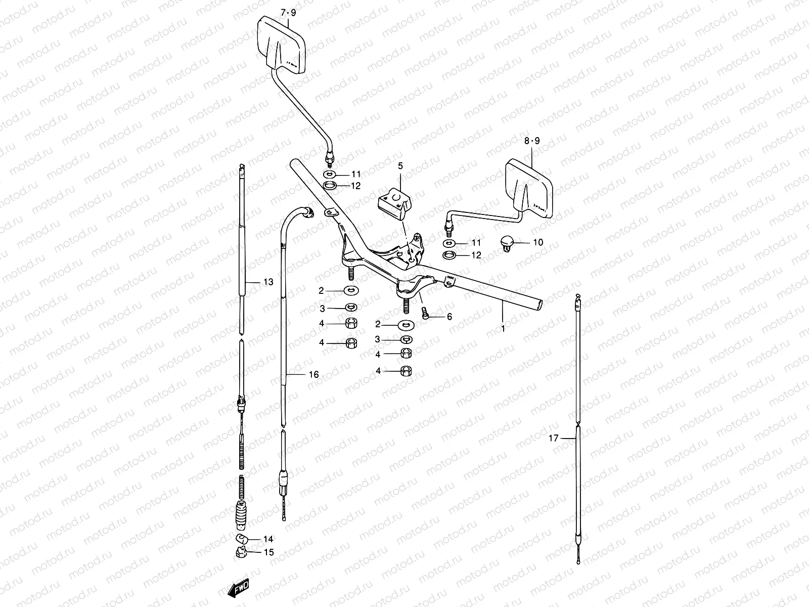 40 - HANDLEBAR