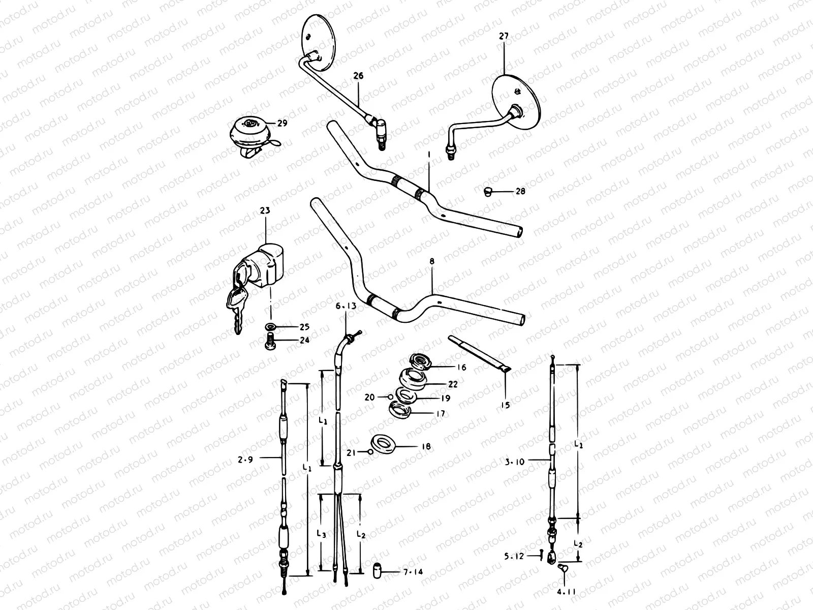 40 - HANDLEBAR