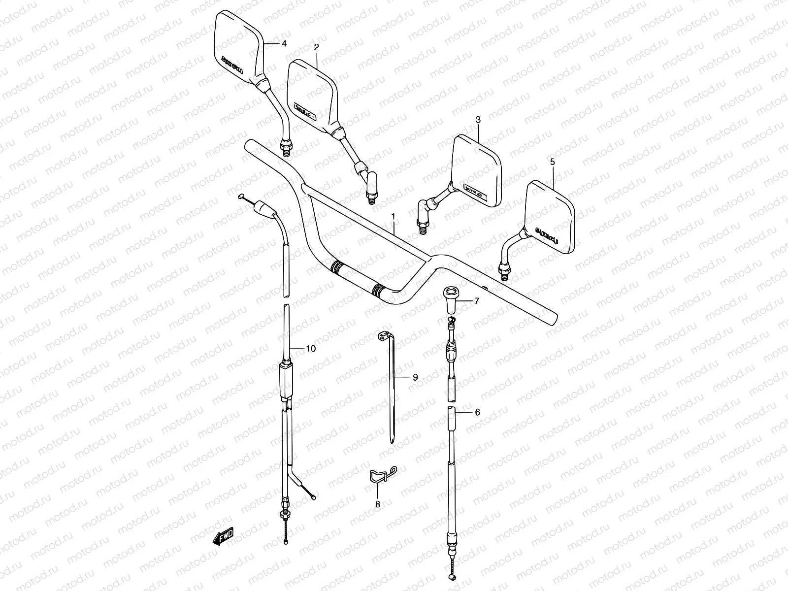 40 - HANDLEBAR