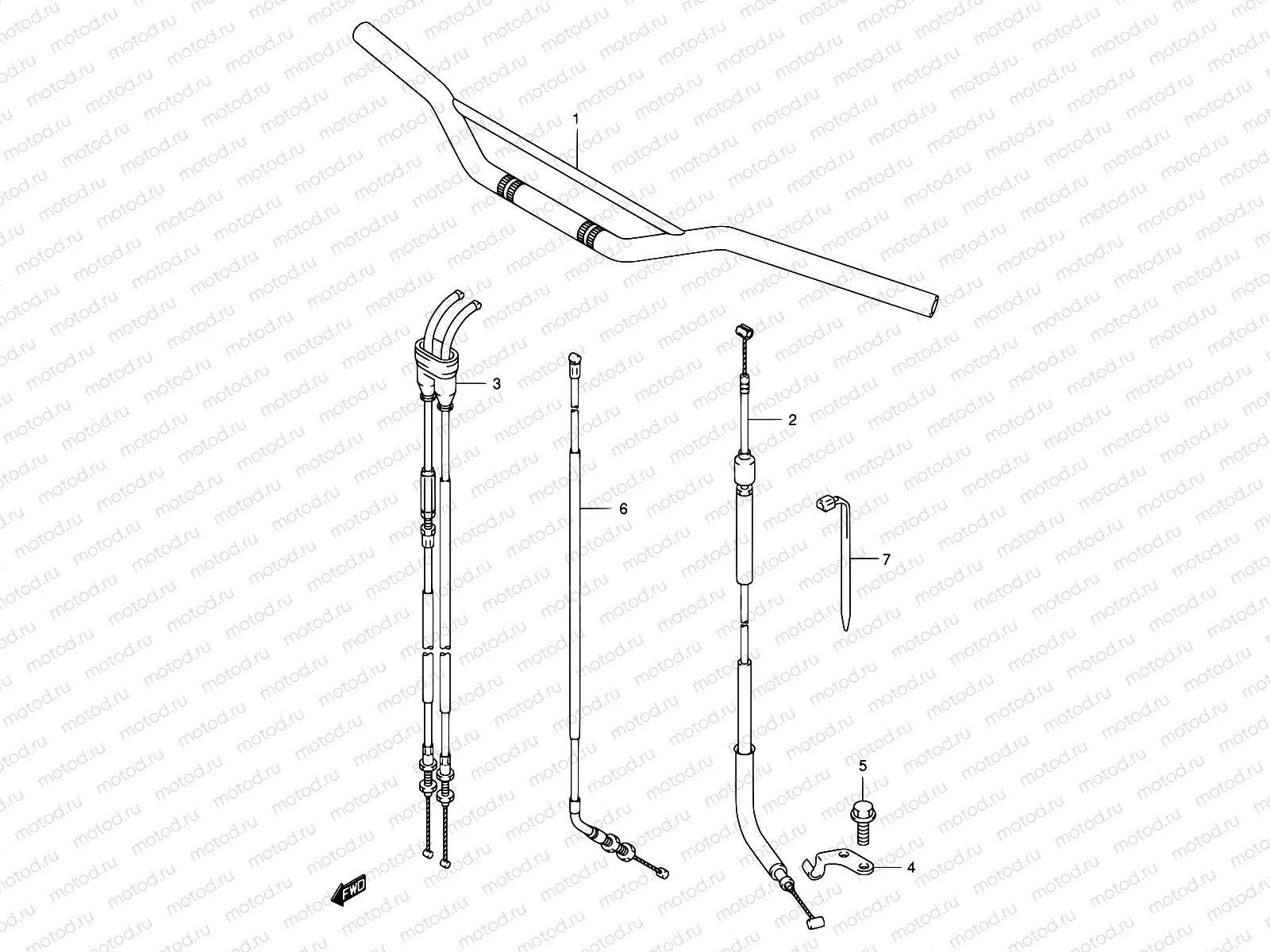 40 - HANDLEBAR