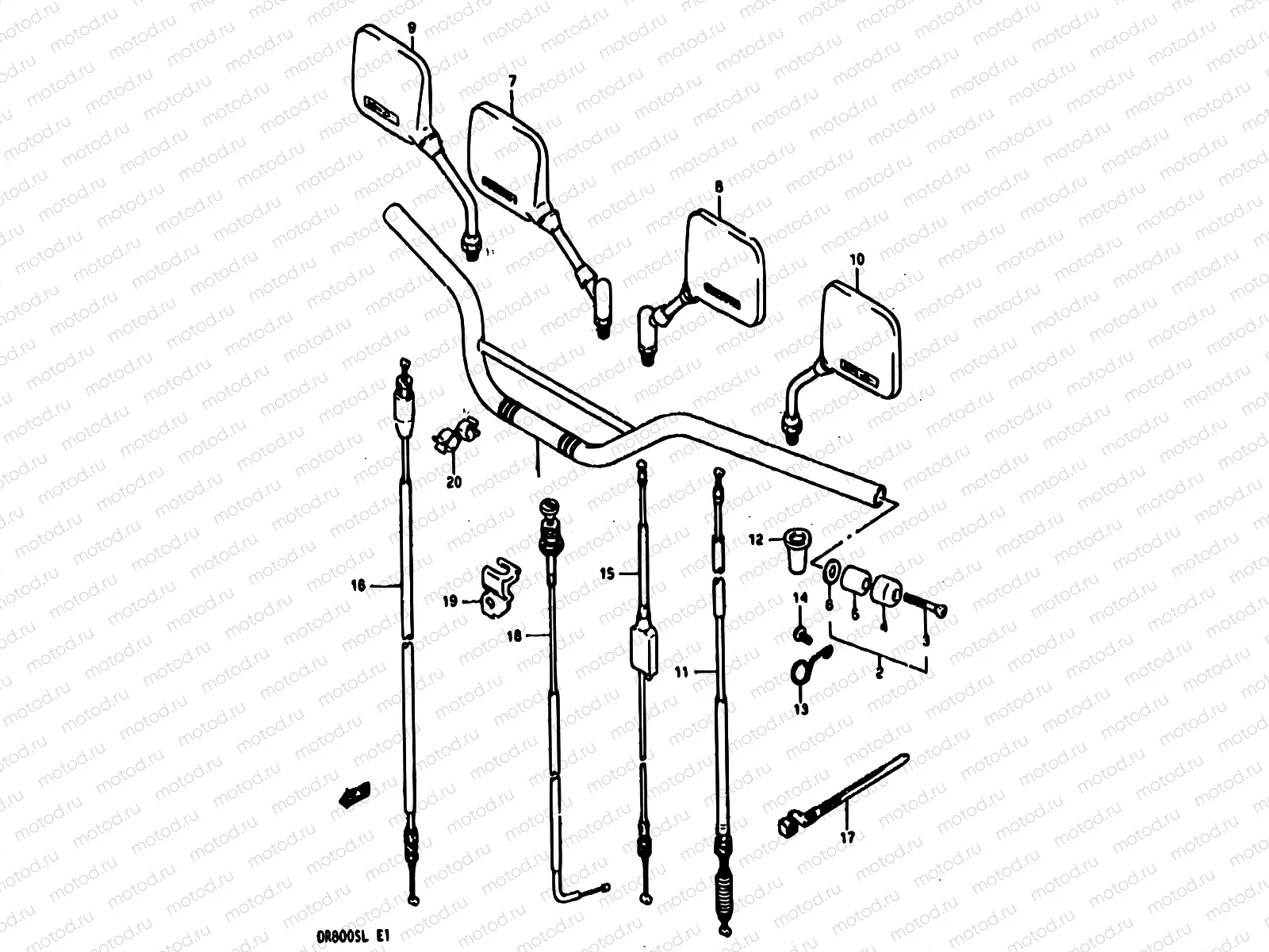 40 - HANDLEBAR