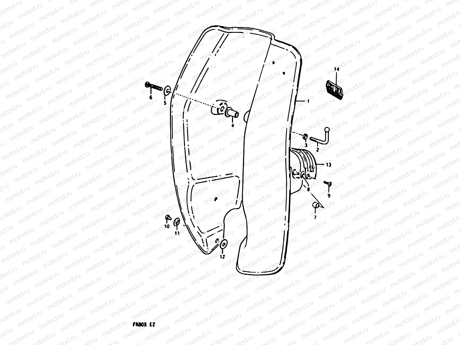 40 - LEG SHIELD (E12, E95)