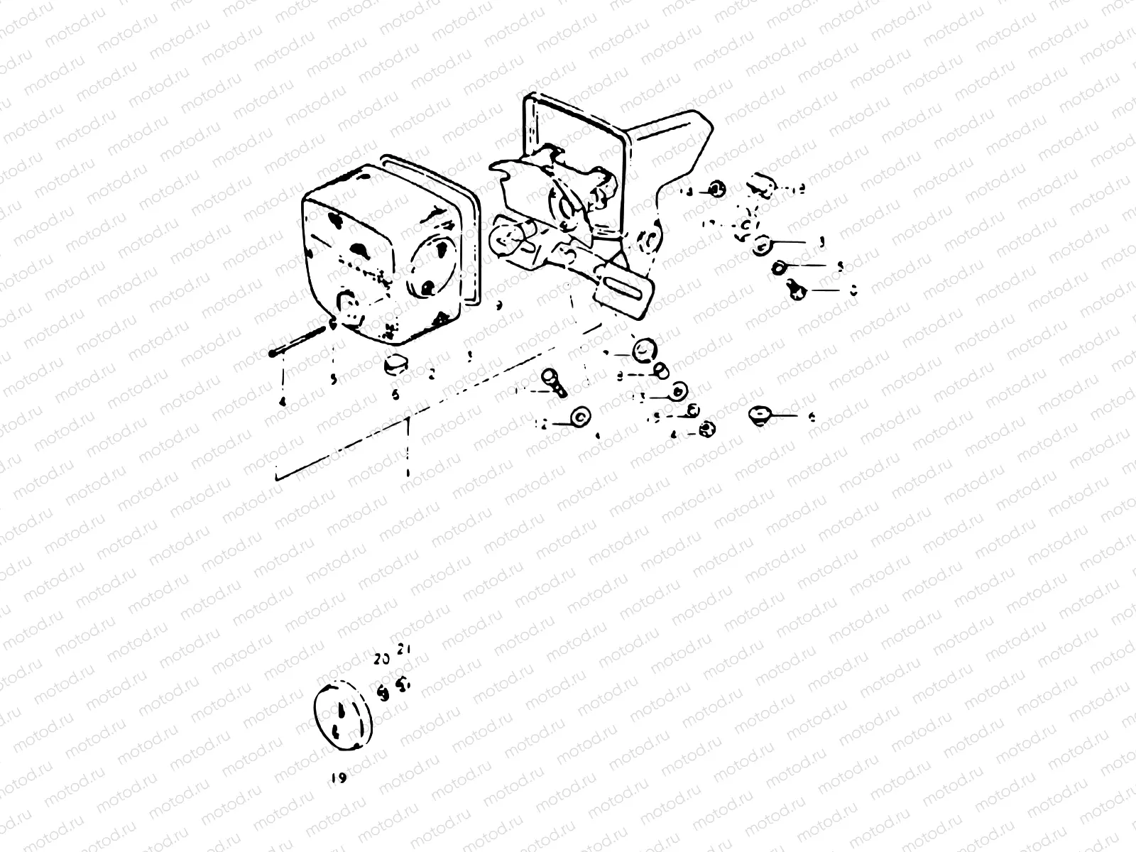 40 - REAR COMBINATION LAMP (E22)