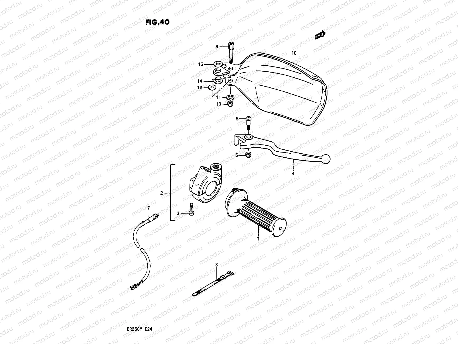 40 - RIGHT HANDLE SWITCH