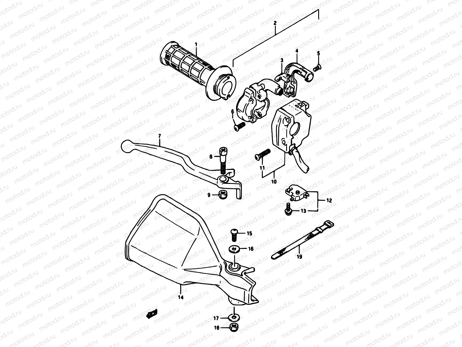 40 - RIGHT HANDLE SWITCH
