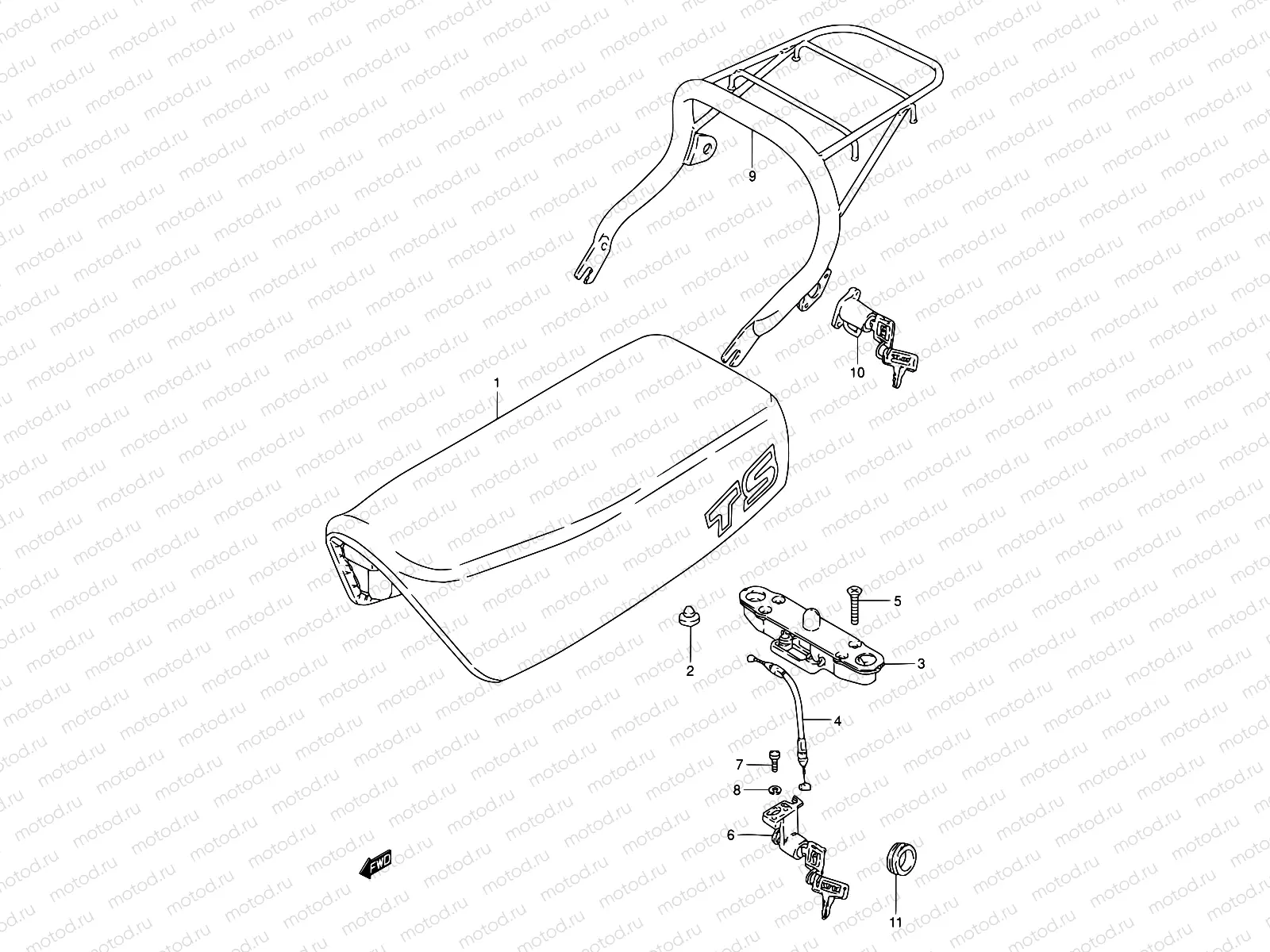 40 - SEAT (MODEL D/E)