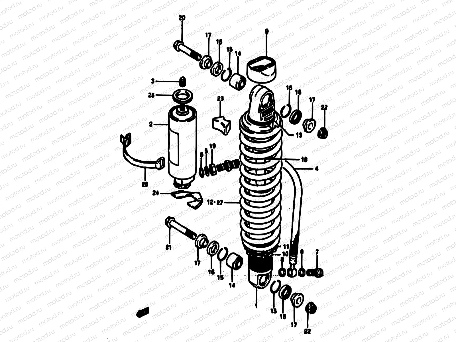 40 - SHOCK ABSORBER (MODEL E)