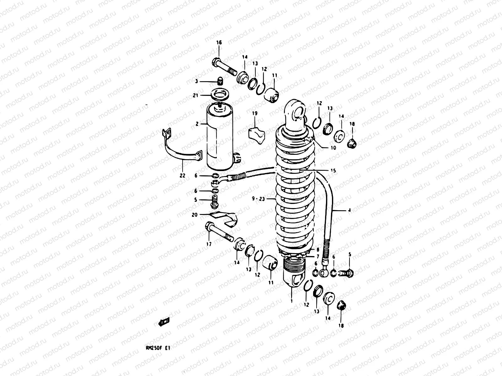 40 - SHOCK ABSORBER (MODEL F)