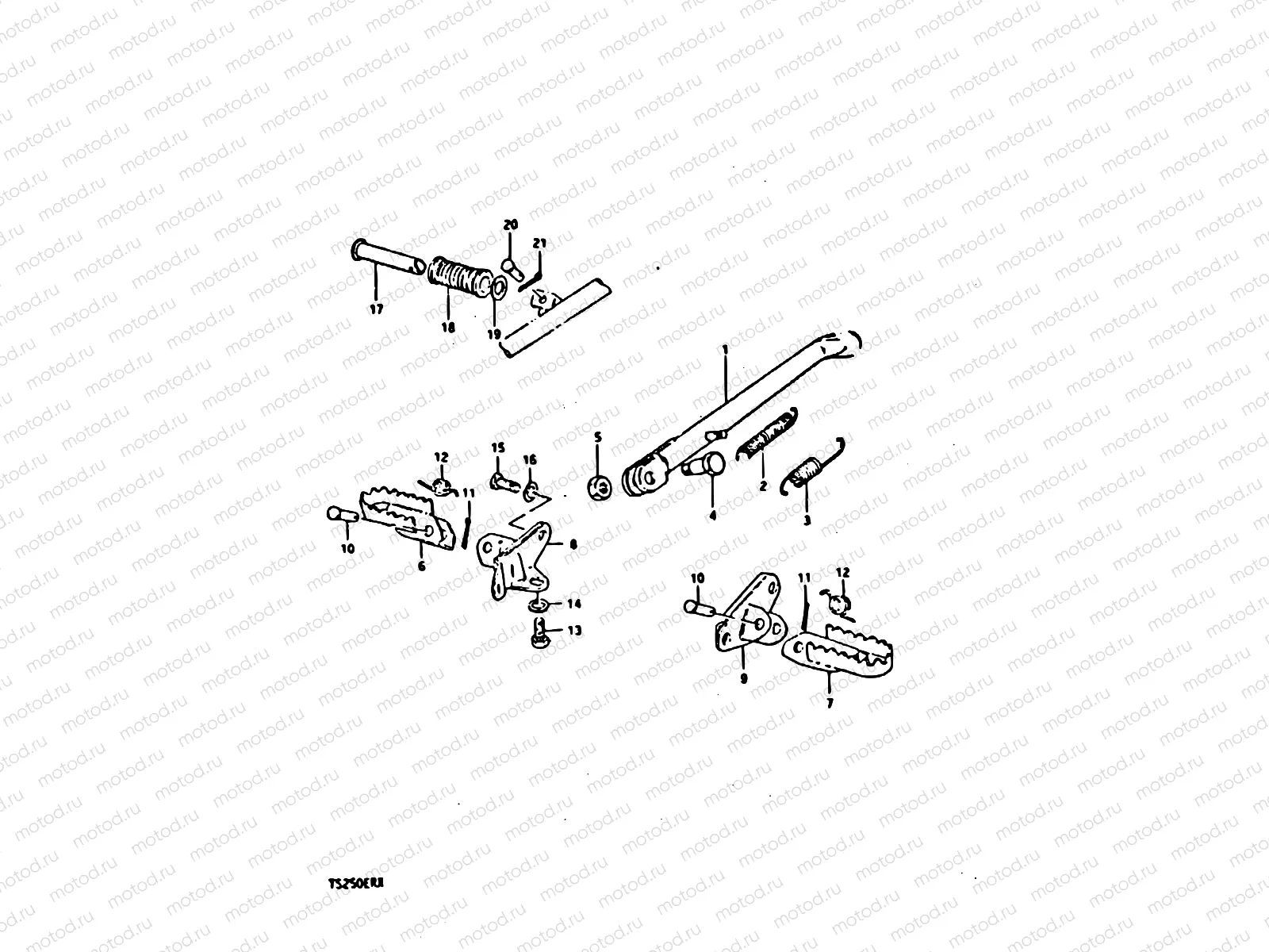 40 - STAND - FOOTREST (E22)