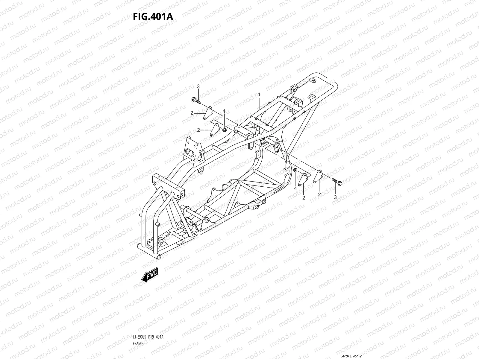 401A - FRAME - COVER