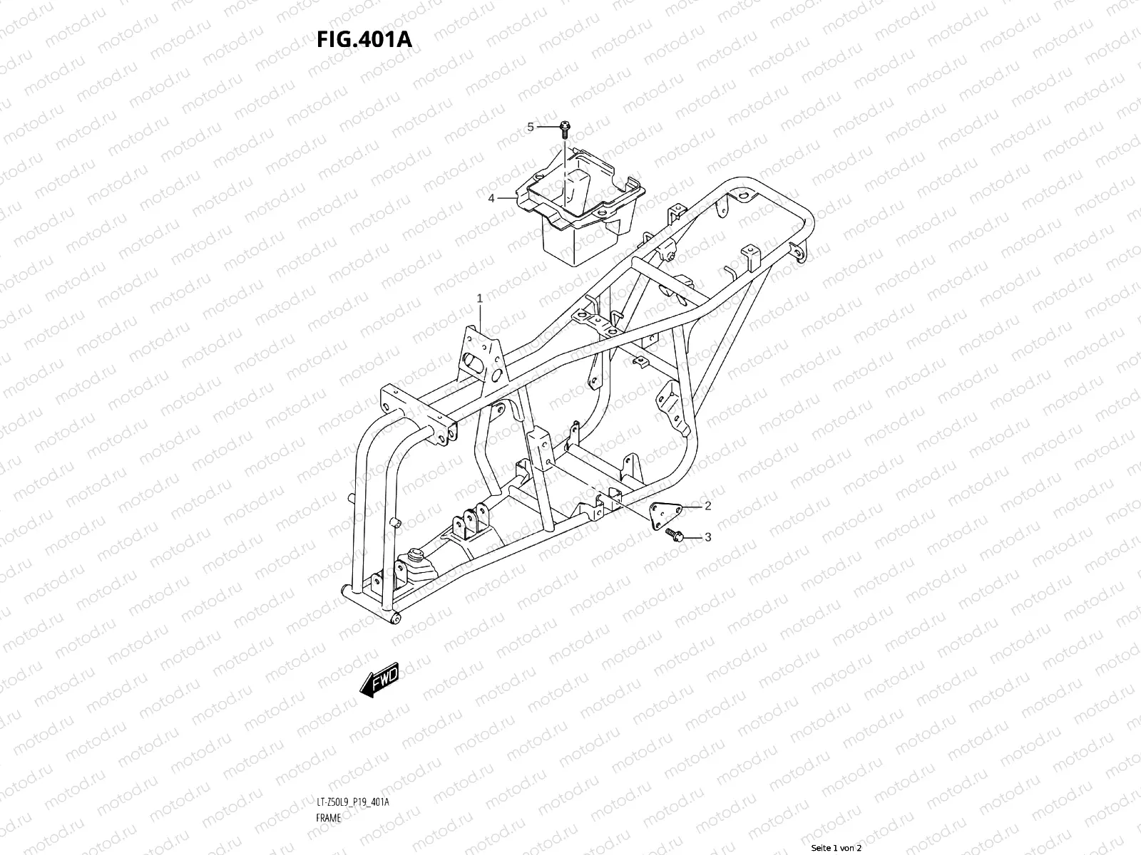 401A - FRAME - COVER