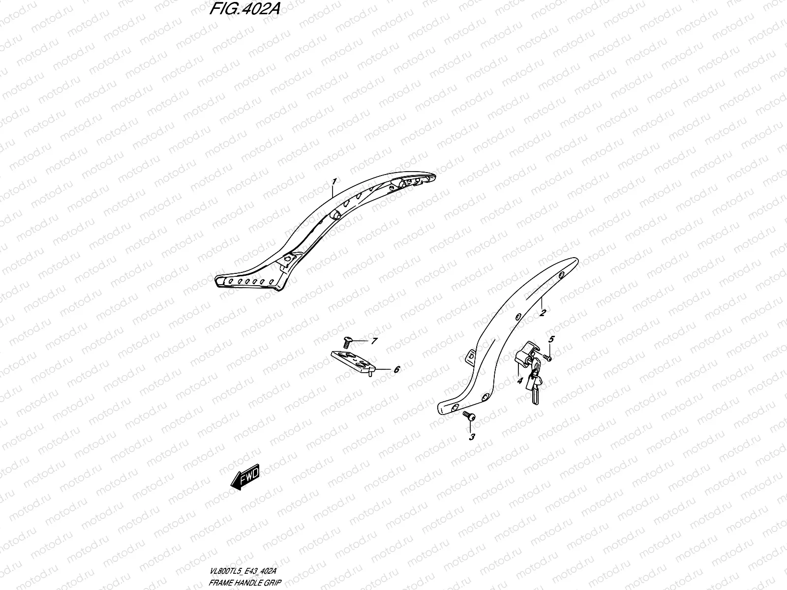 402A - FRAME HANDLE GRIP