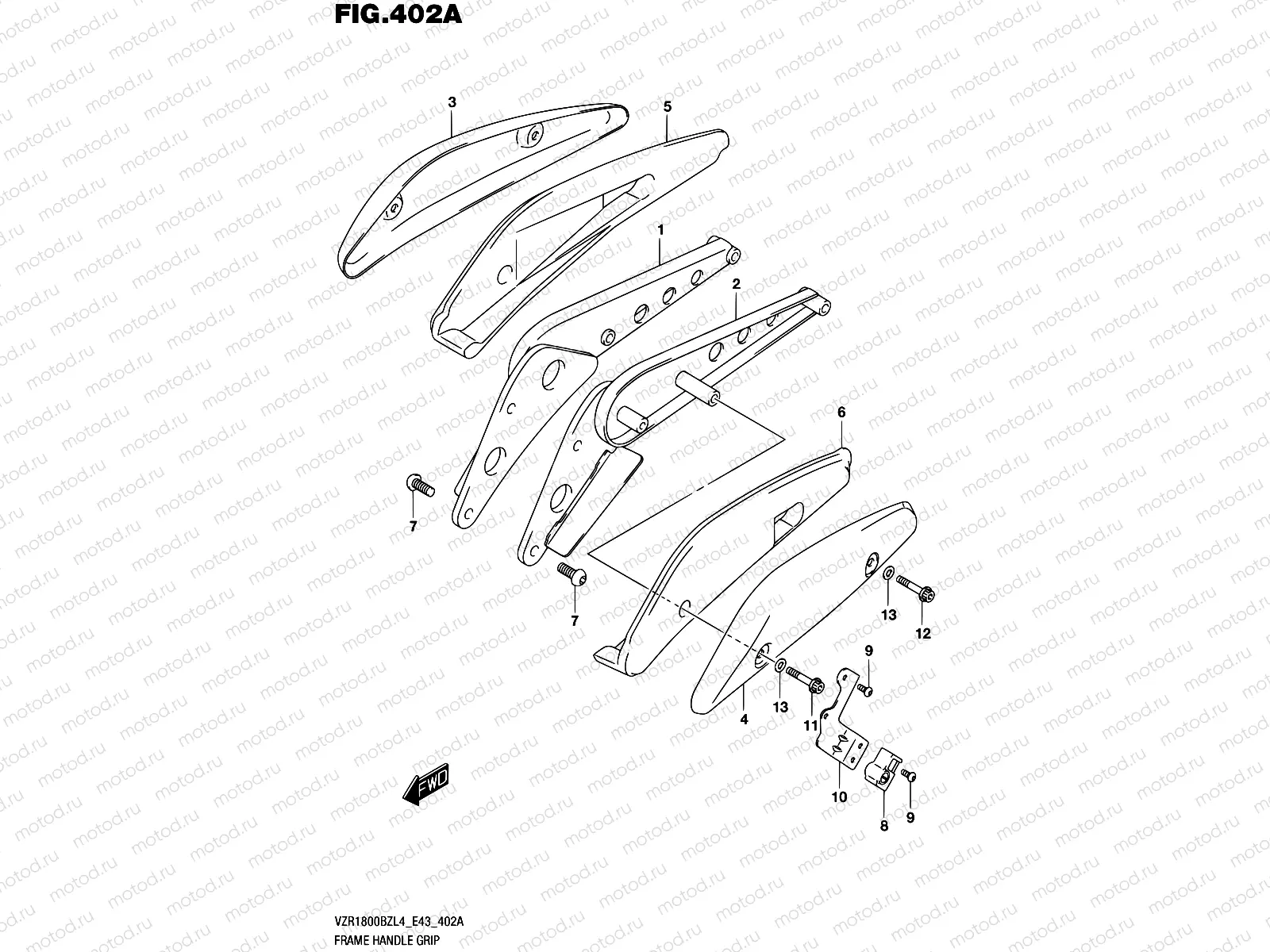 402A - FRAME HANDLE GRIP