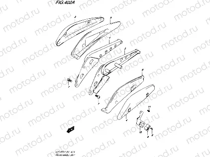 402A - FRAME HANDLE GRIP (VZR1800L6 E19)