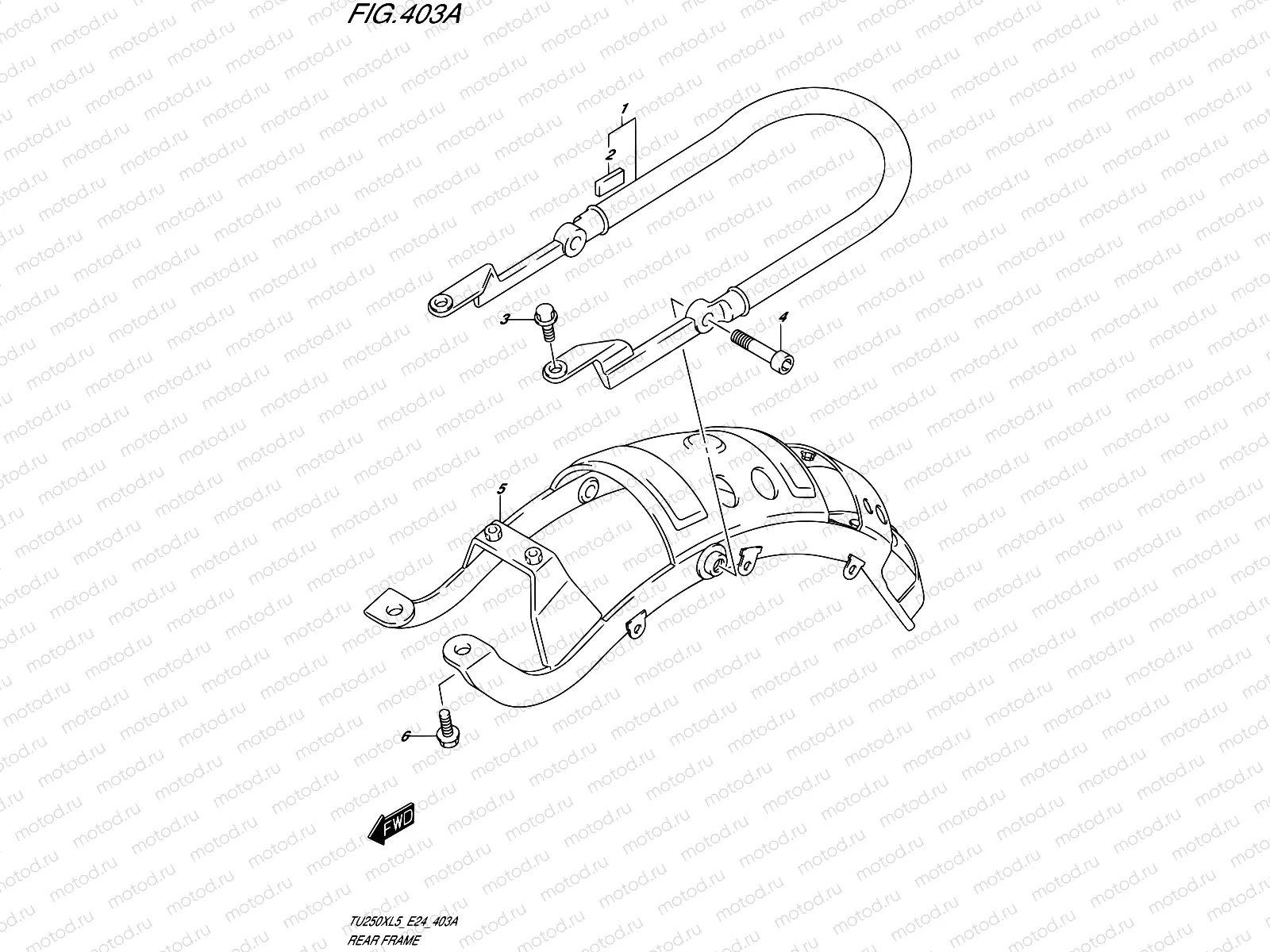 403A - REAR FRAME