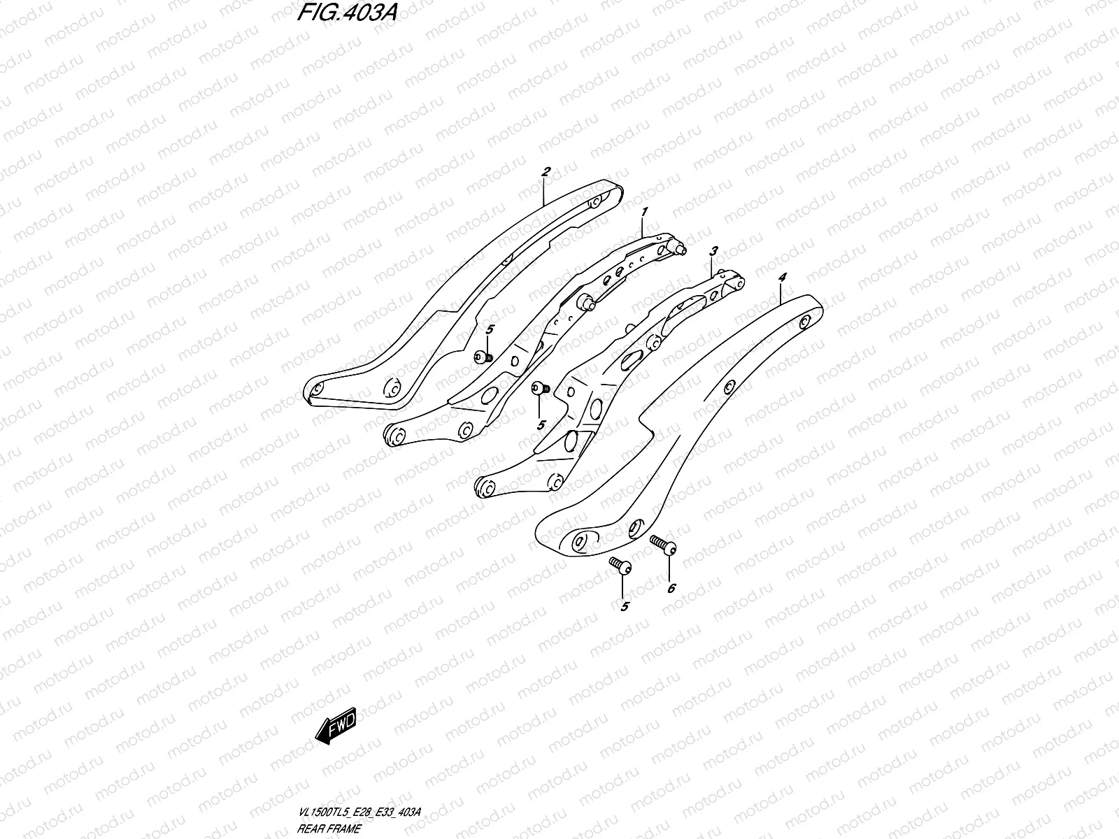 403A - REAR FRAME