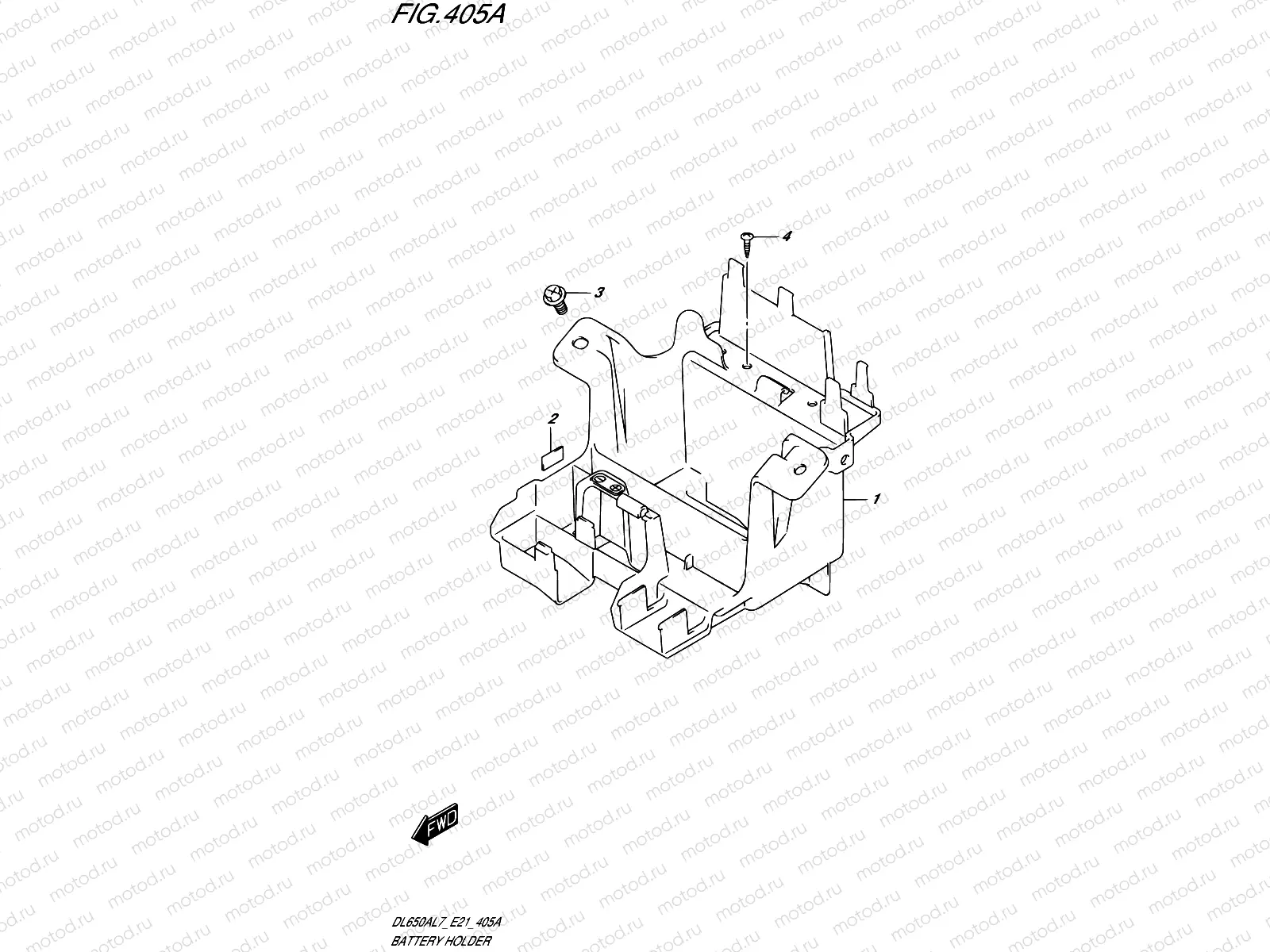 405A - BATTERY HOLDER