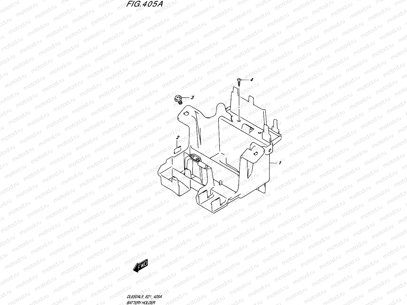 405A - BATTERY HOLDER