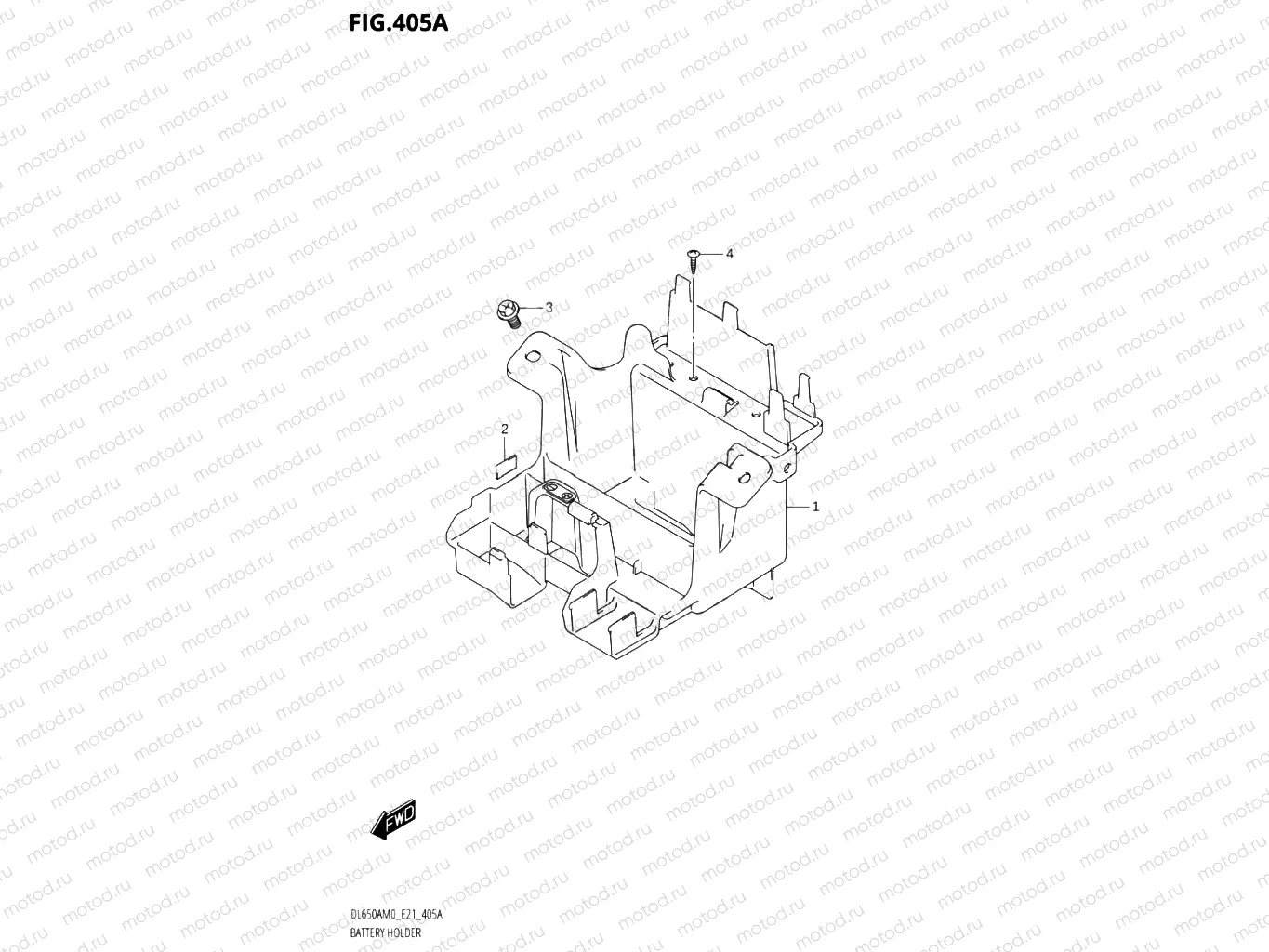 405A - BATTERY HOLDER