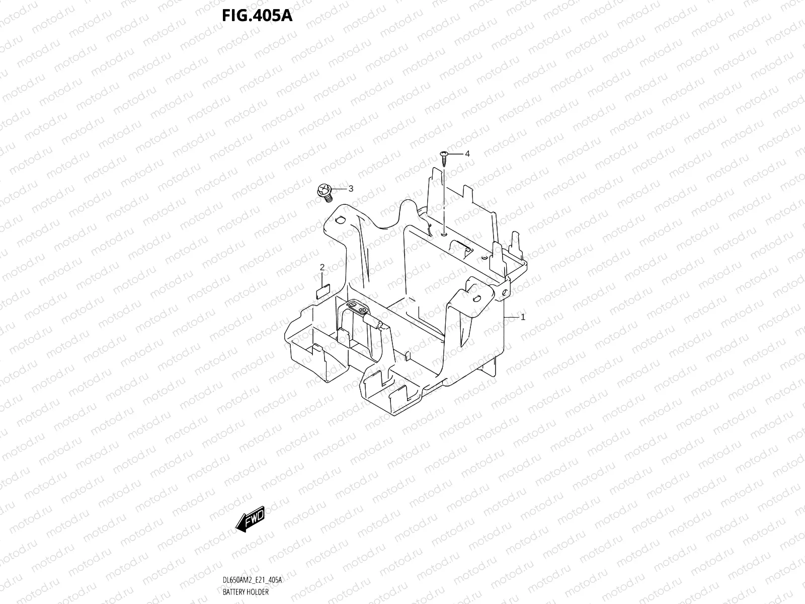 405A - BATTERY HOLDER