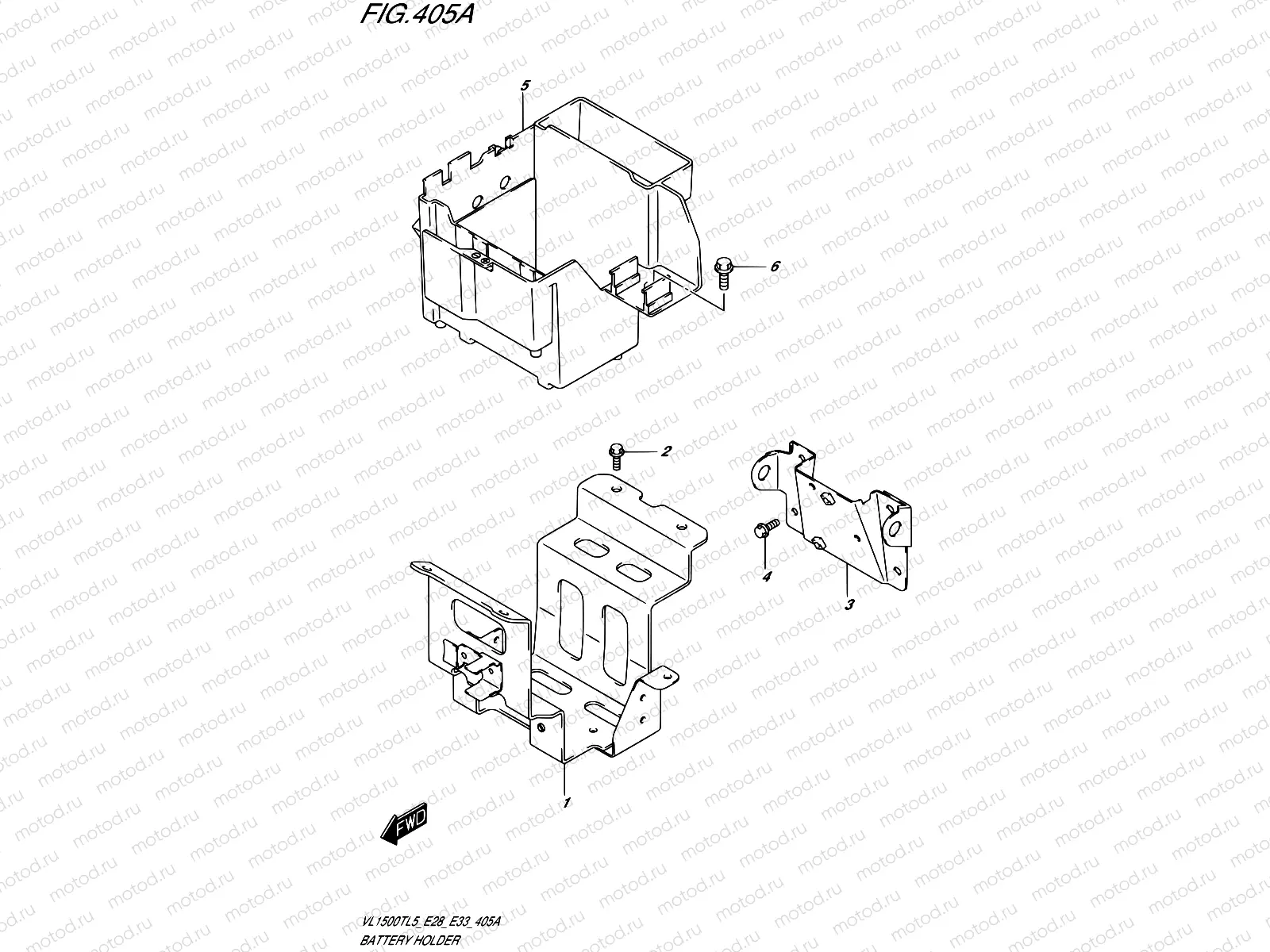 405A - BATTERY HOLDER