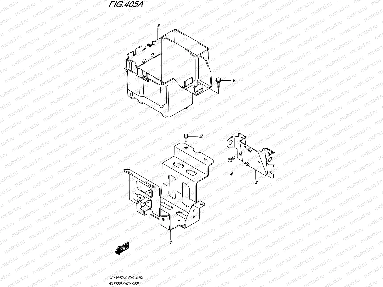 405A - BATTERY HOLDER