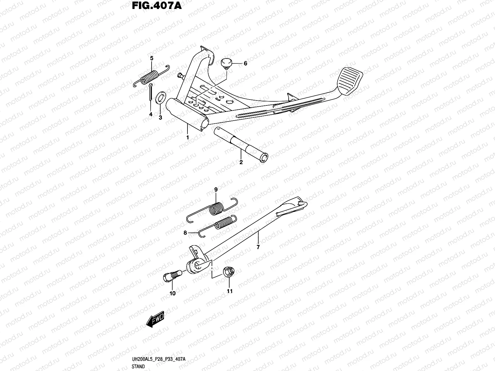 407A - STAND (UH200AL5 P28)