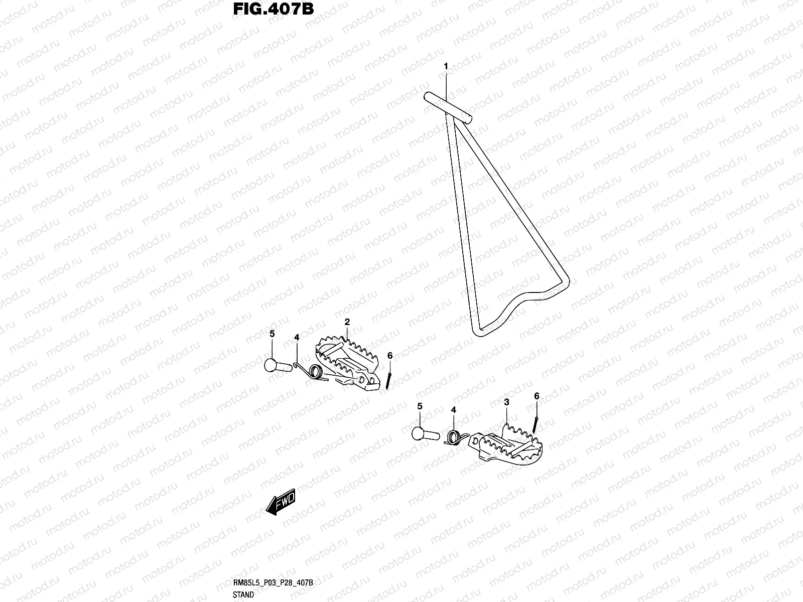 407B - STAND (RM85L5 P28)