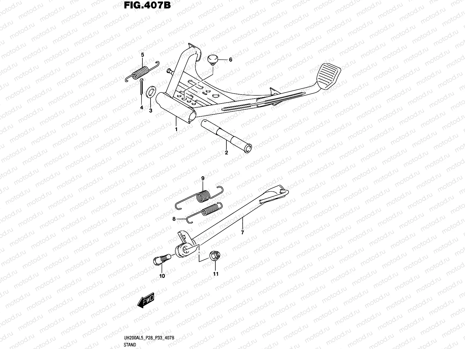407B - STAND (UH200AL5 P33)