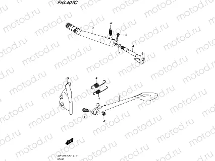 407C - STAND (VZR1800BZL6 E19)