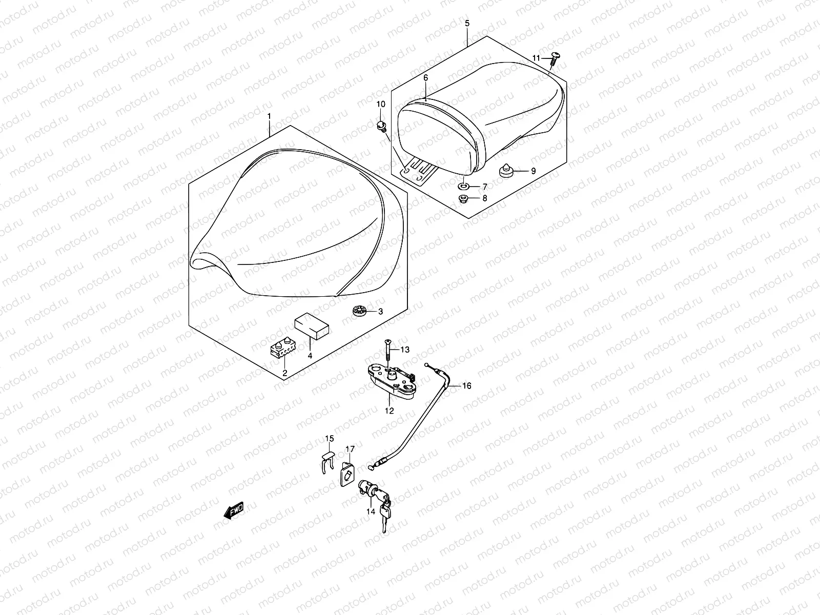 40A - SEAT (MODEL K2/K3/K4)