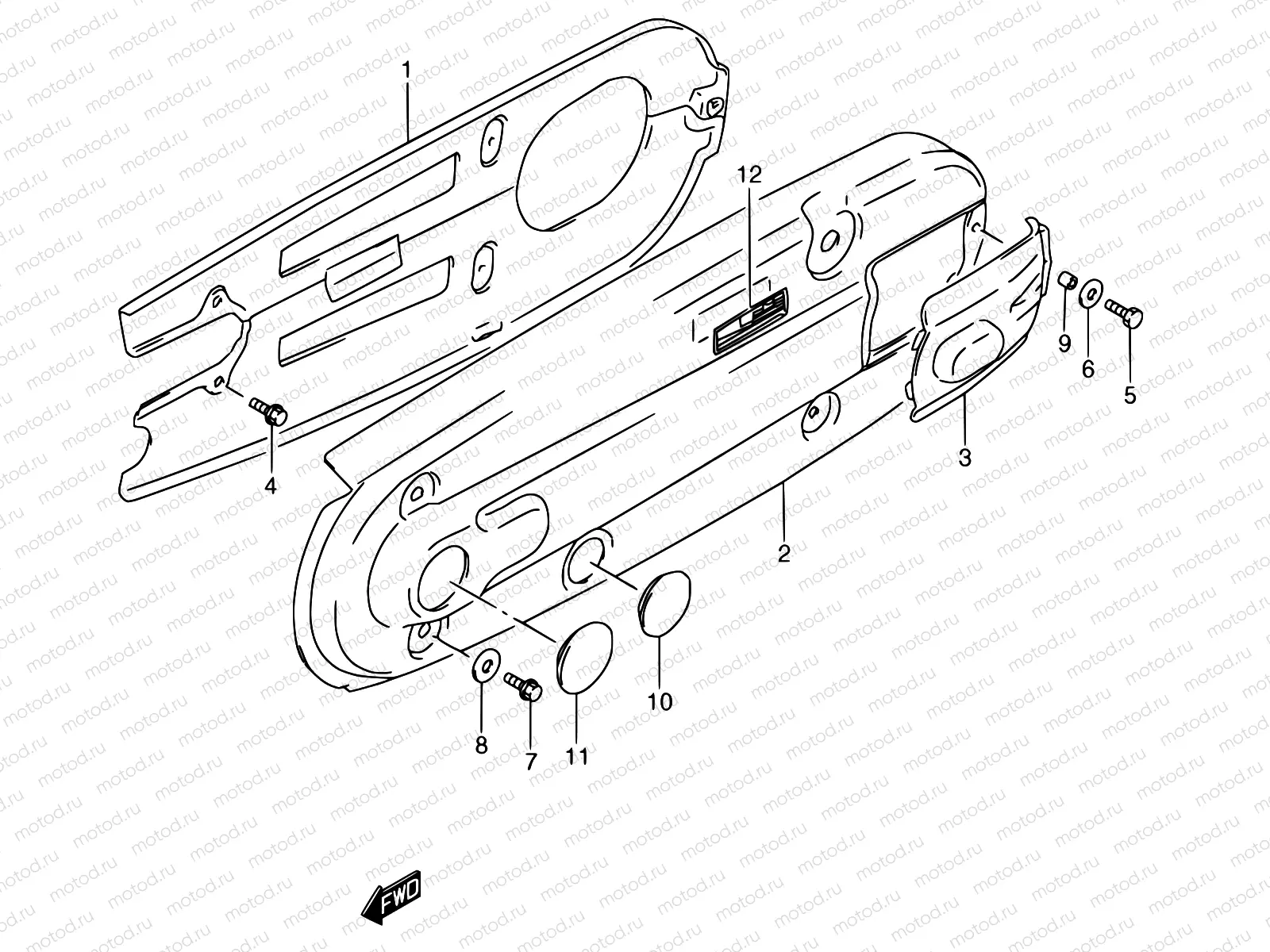 41 - CHAIN CASE (MODEL M)
