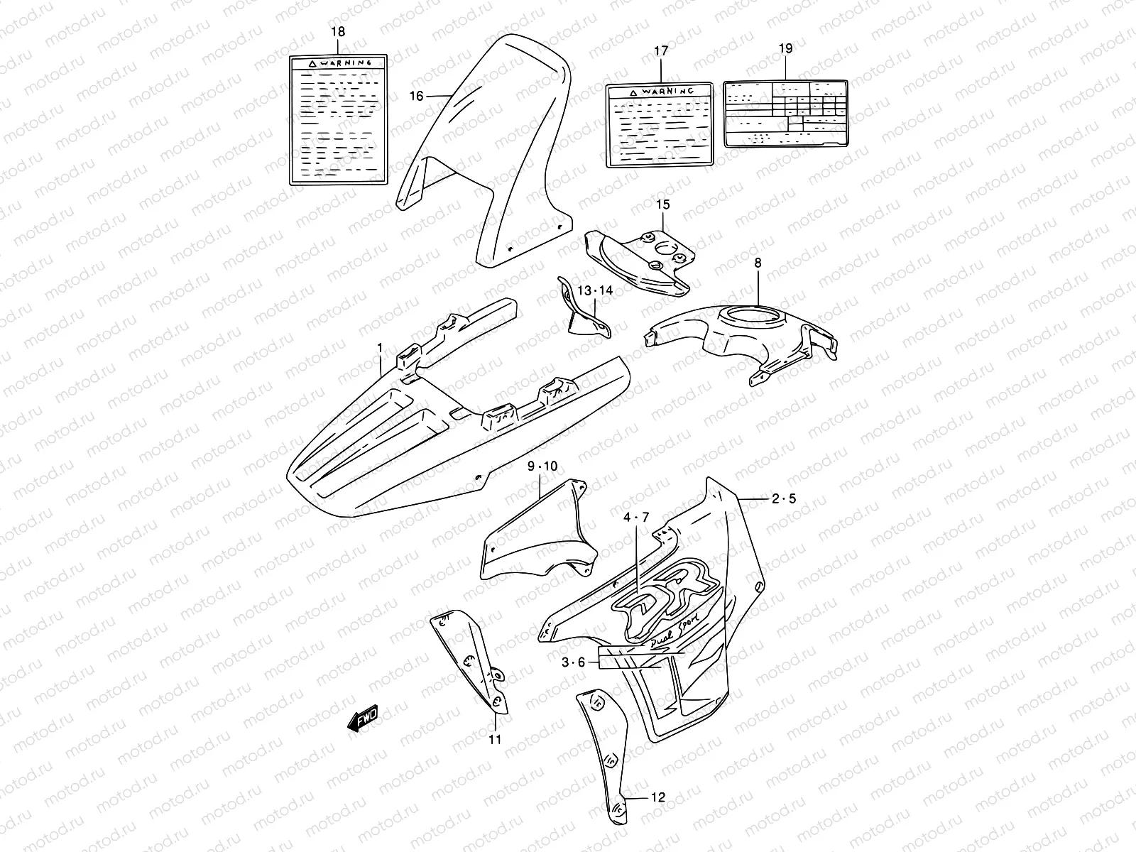 41 - COWLING BODY