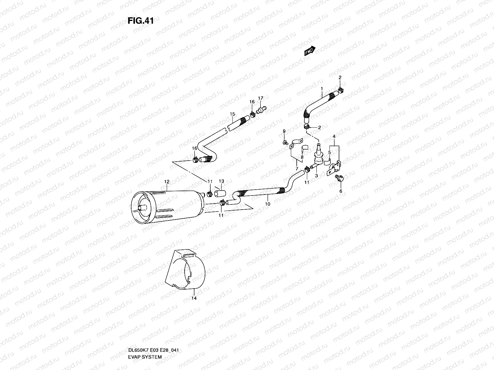 41 - EVAP SYSTEM (E33)