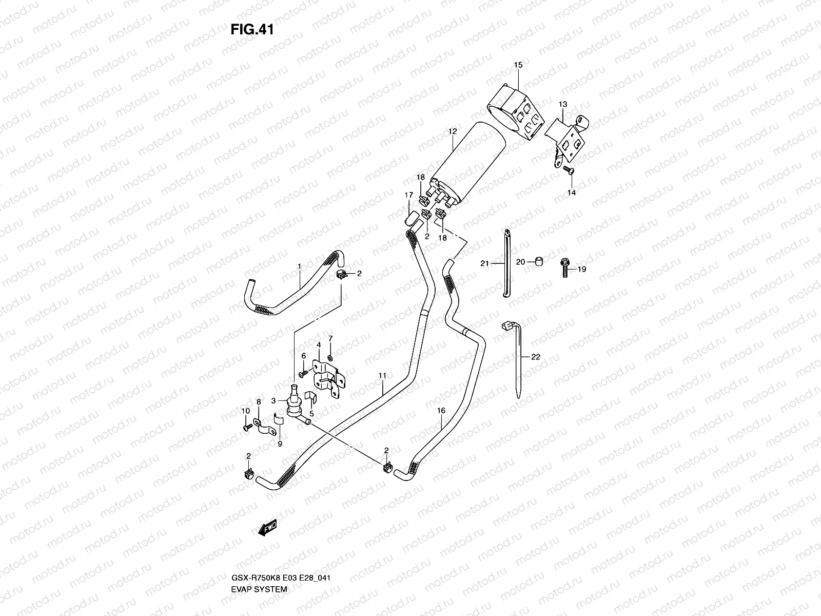 41 - EVAP SYSTEM (E33)