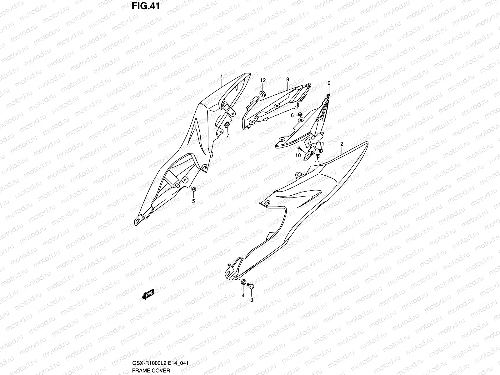 41 - FRAME COVER