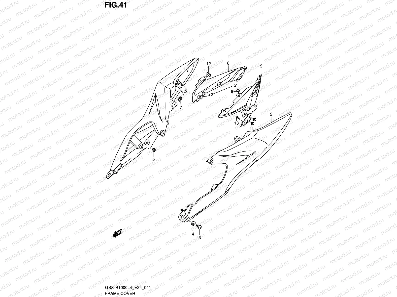 41 - FRAME COVER