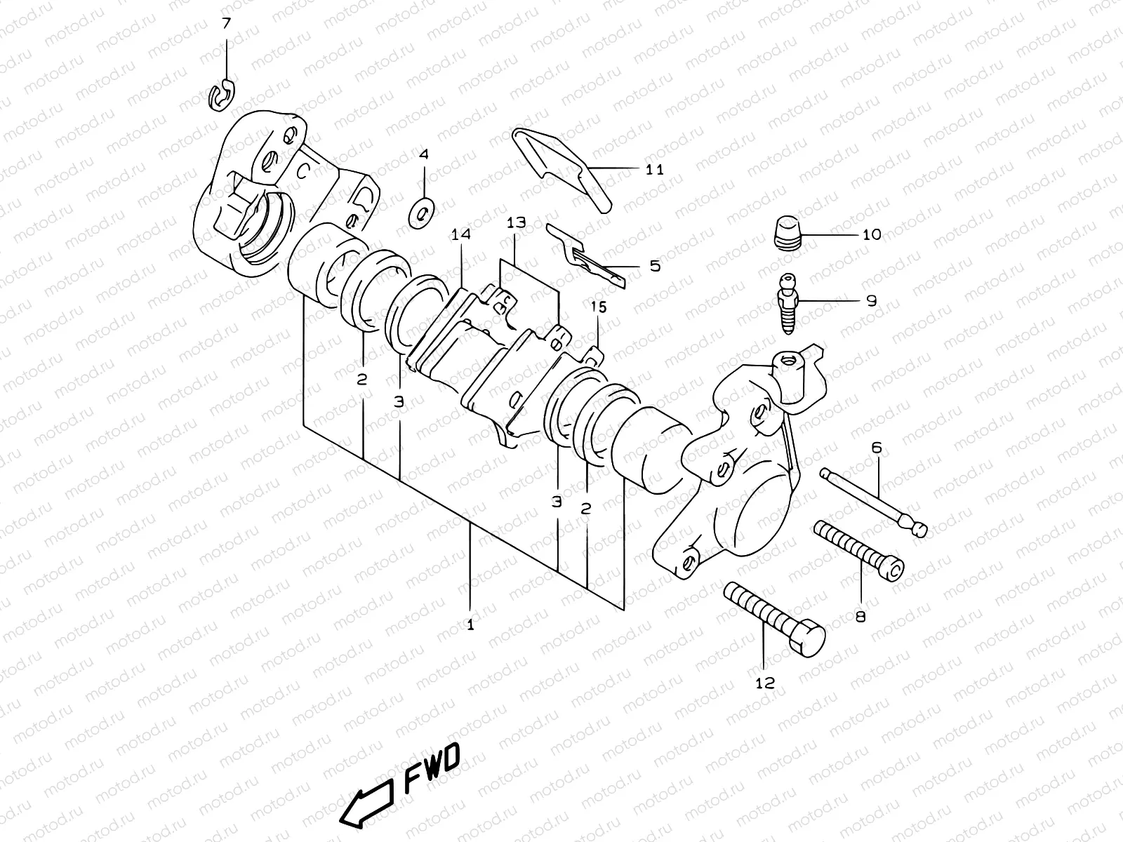 41 - FRONT CALIPER