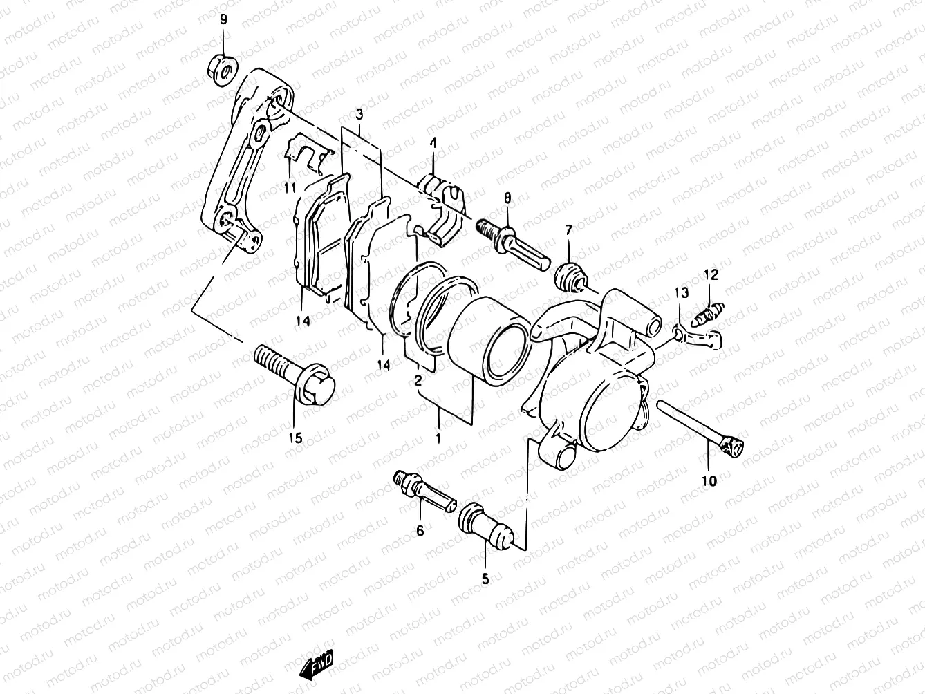 41 - FRONT CALIPER