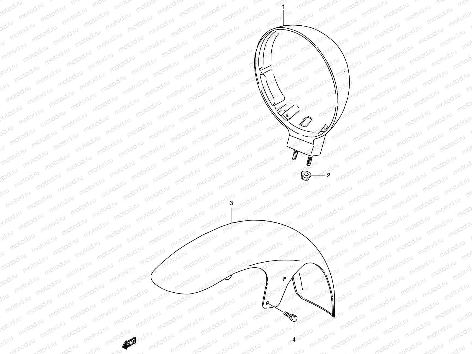 41 - FRONT FENDER