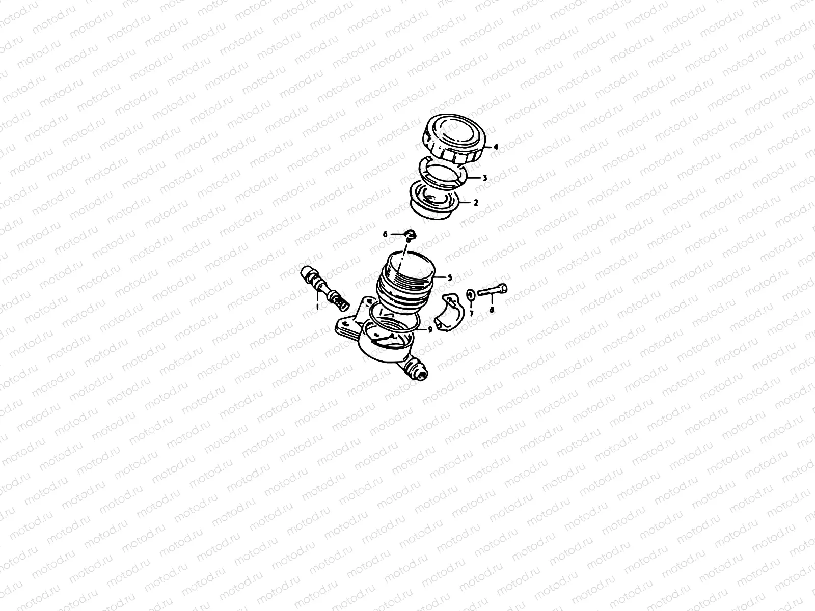 41 - FRONT WHEEL CYLINDER