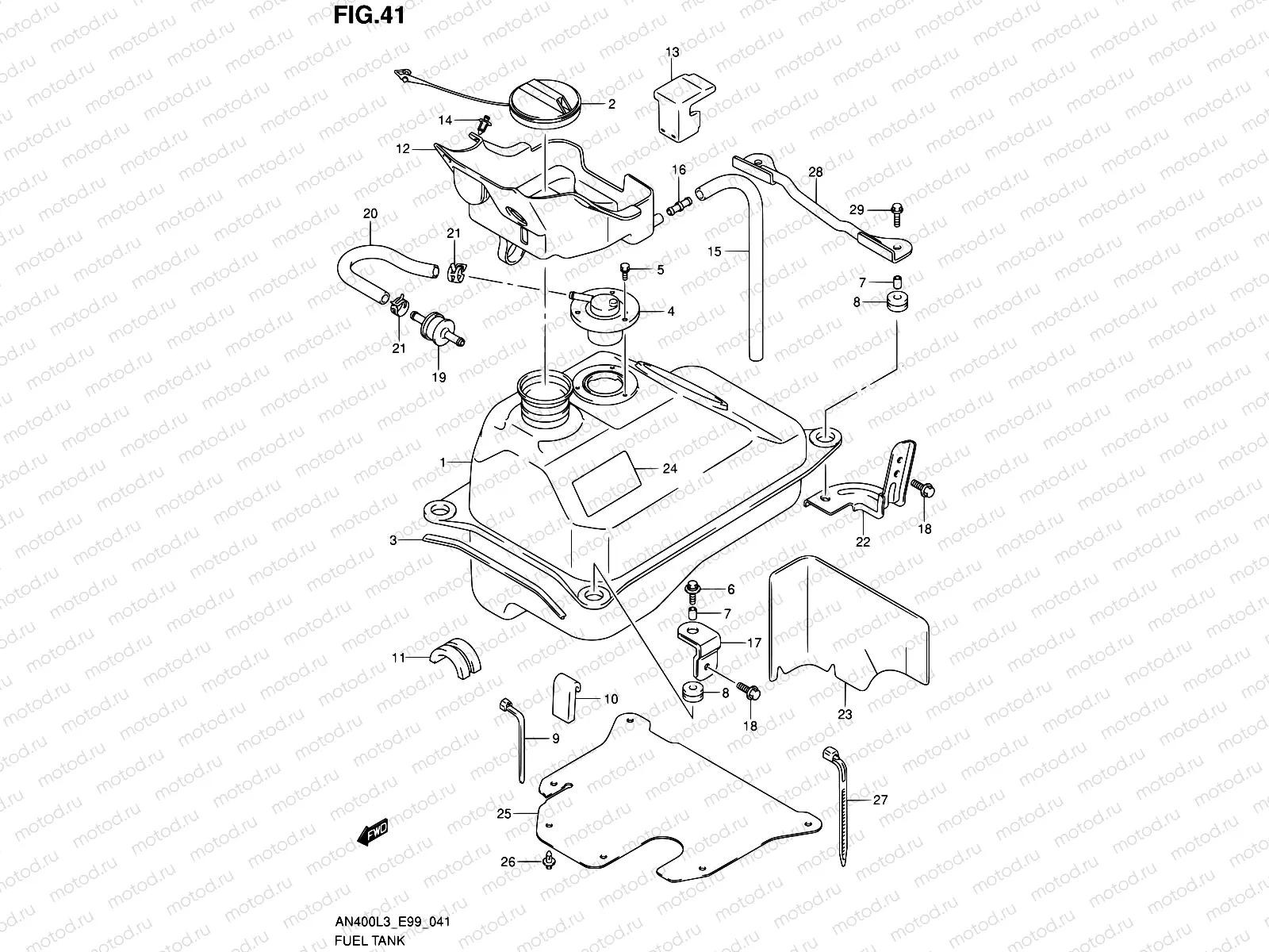41 - FUEL TANK